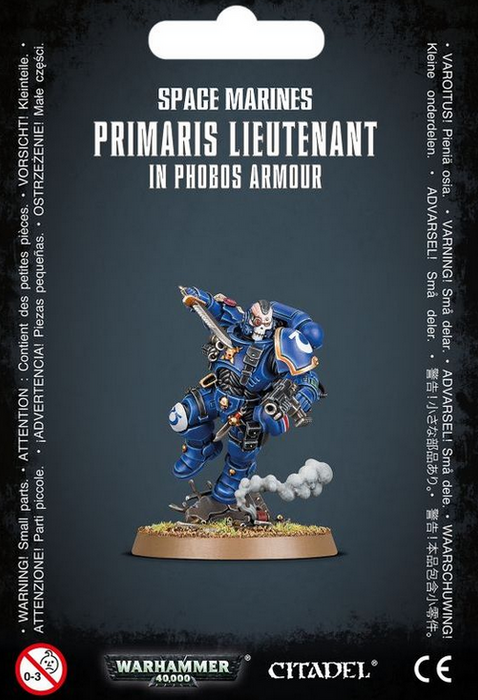 Primaris Lieutenant in Reiver Armour