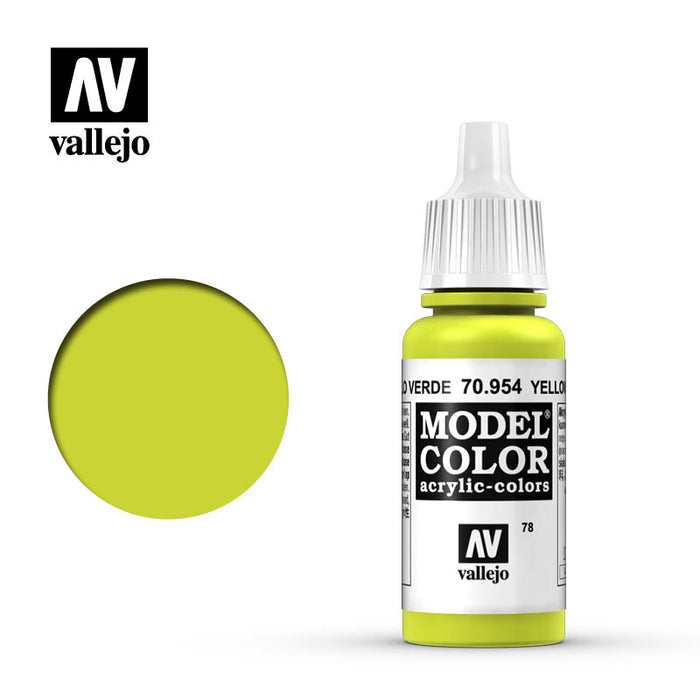 Flourescent Yellow Green