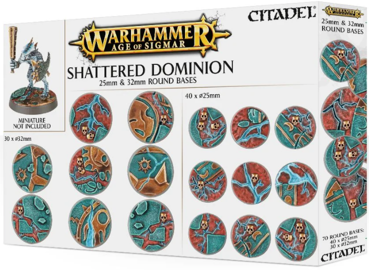 Shattered Dominion 25 & 32MM Round Bases